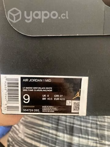 Jordan Smoke grey - Imagen 2