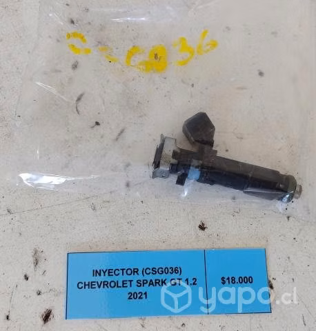 Inyector (CSG036) Chevrolet Spark GT 1.2 2021