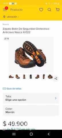 Zapatos de seguridad 36