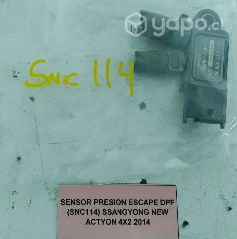 Sensor Presion Escape DPF (SNC114) SSangyong New