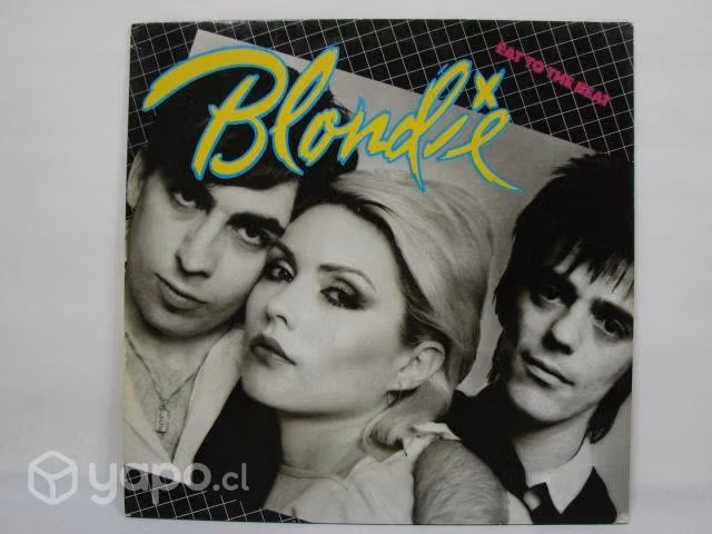 Vinilo Blondie Eat To The Beat + Sobre Original +