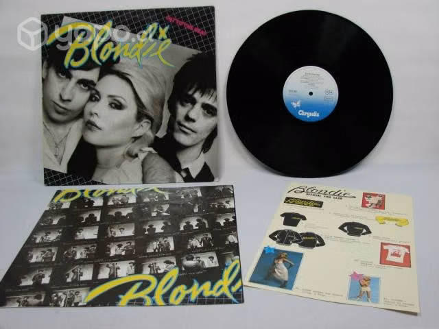 Vinilo Blondie Eat To The Beat + Sobre Original +