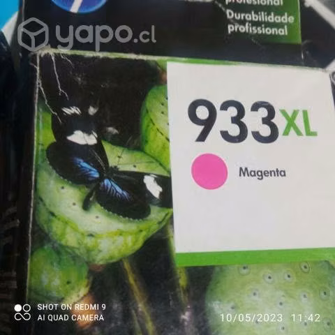 Tinta HP 933xl magenta original de alta
