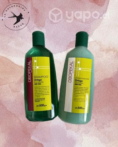 Shampoo + Acondicionador. Caballo Ortiga - Imagen 2