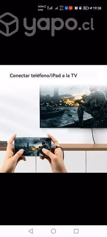 Cable tipo c con entrada hdmi ugreen - Imagen 3