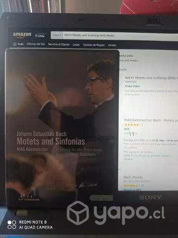 BACH - Motets and Sinfonias DVD