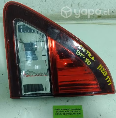 Farol Derecho Portalon (MZB177) Mazda BT50 2.2 Die