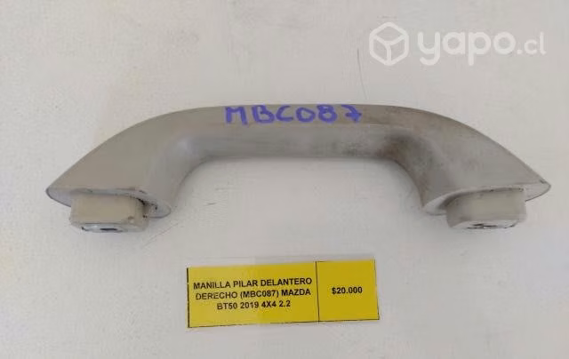 Manilla Pilar Delant Der (MBC087) Mazda BT50 2019
