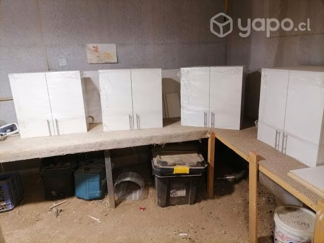 Muebles colgantes de cocina dos y tres pu