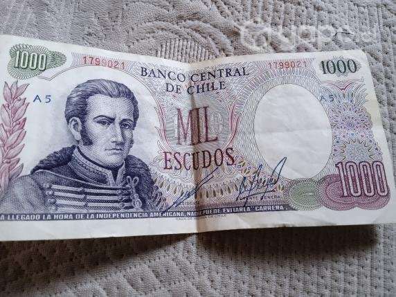 Billetes de coleccion en muy buen estado