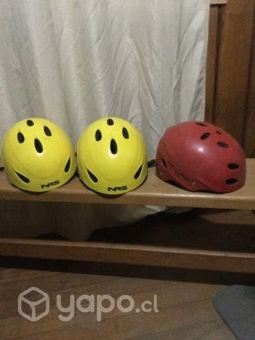 Cascos rafting o deporte acuatico