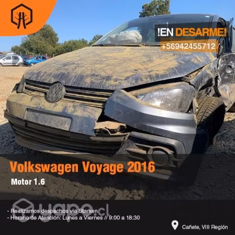 Guantera volkswagen voyage 2016