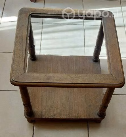 Mesa antigua de eucalipto - Imagen 2