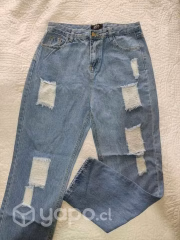 Mom jeans mujer