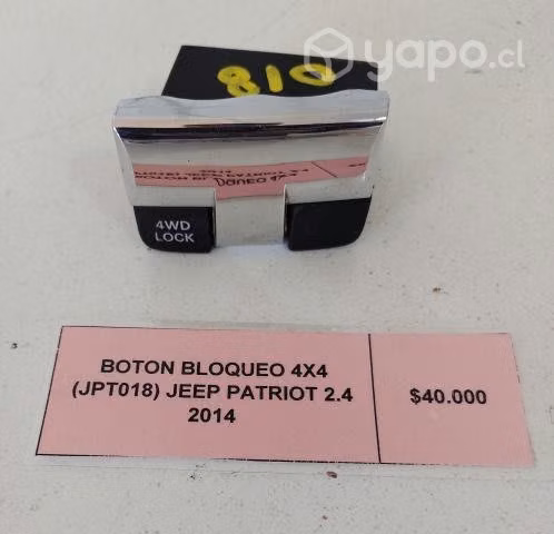 Boton Bloqueo Jeep Patriot 2.4 2014