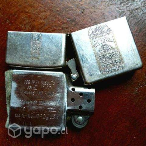 Encendedor Zippo de plata Colección Jim Beam - Imagen 3