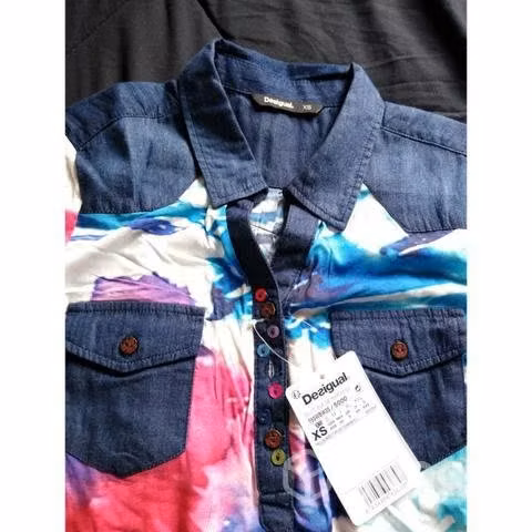 Blusa desigual Nueva XS -S