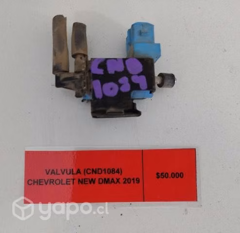 Valvula (CND1084) Chevrolet New Dmax 2019