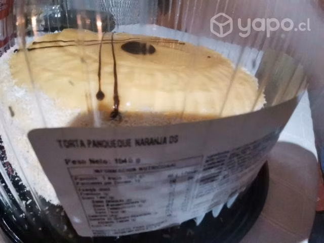 Torta panqueque naranja del Jumbo