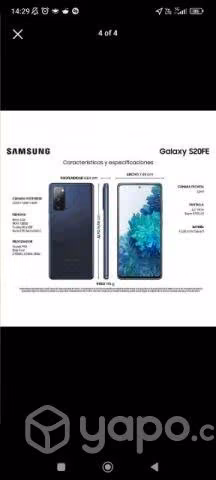 Samsung Galaxy S20 FE 128 Gb
