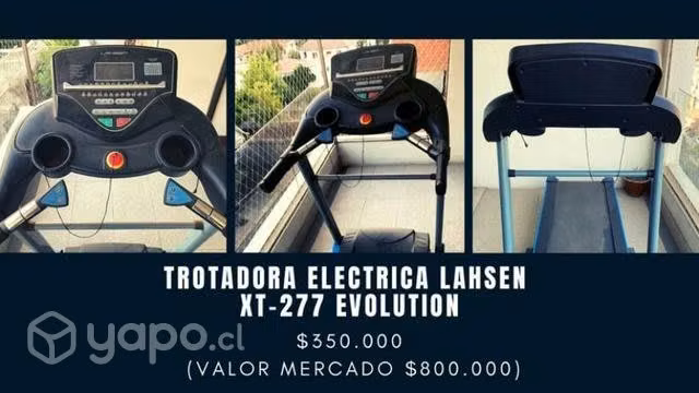 Trotadora electrica xt-277 evolution