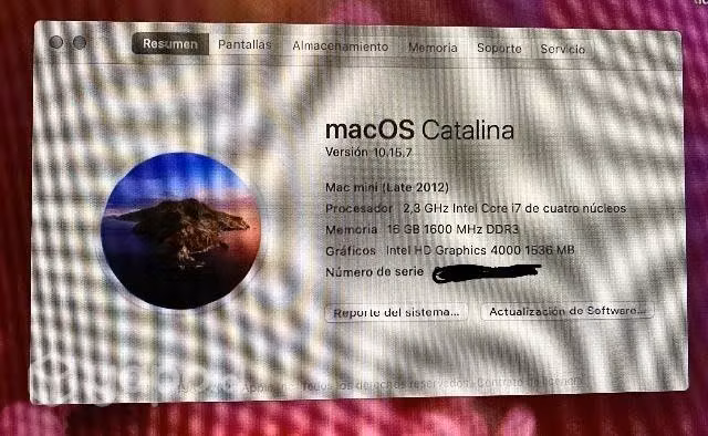 Mini Mac de escritorio