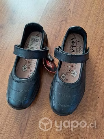 Zapatos de cuero para mujer