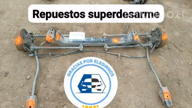 Yugo trasero daew nubira desarmaduría