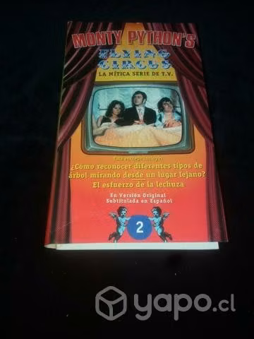 Película Monty Pyton's Set 3 vhs