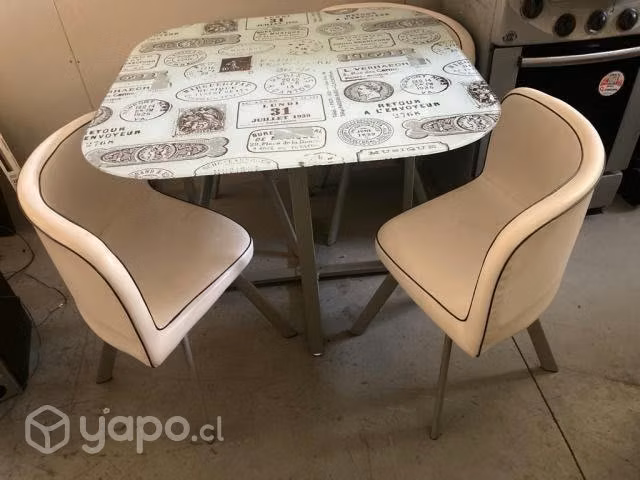 Comedor 4 Sillas M+Desing