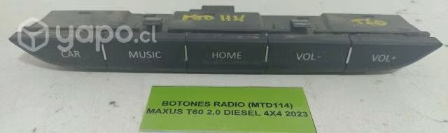 Botones Radio (MTD114) Maxus T60 2.0 Diesel 4x4