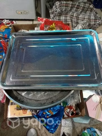 Bandejas redondas y cuadradas
