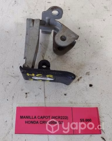 Manilla Capot (HCR222) Honda CRV 2008 G3