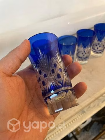 6 Vasos de cristal - Imagen 3