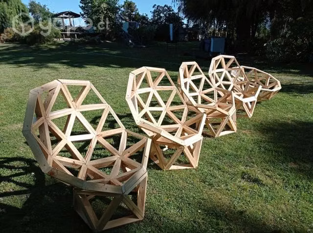SILLS Y MESAS GEODÉSICAS (domos) - Imagen 2