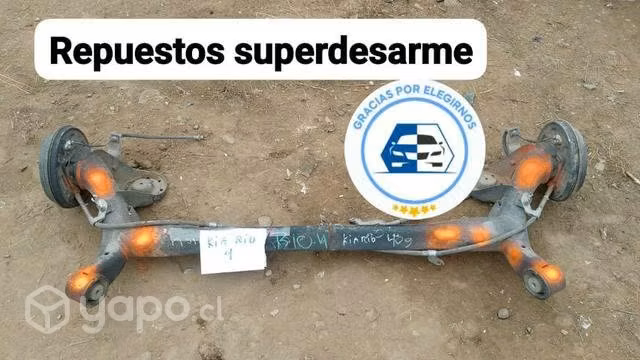 Yugo trasero Kia rio 4 año 2014 desarmaduría