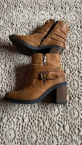 Zapato cuero dama