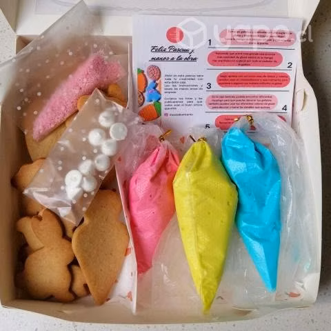 Galletas para pintar en pascua
