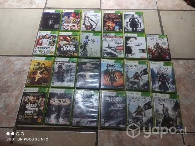 Xbox 360 + 21 juegos