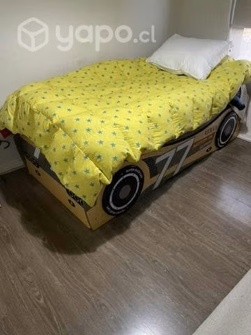 Cama nido niño 1 plaza . Modelo auto - Imagen 5