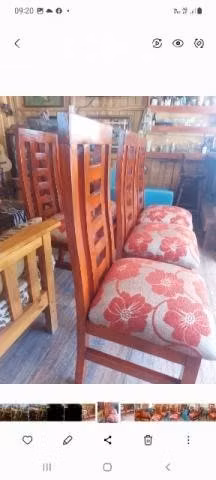 Fabrica muebles ofrece juego sillas - Imagen 2