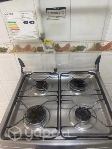 Cocina Fenza 4 platos inox