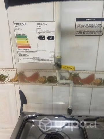 Cocina Fenza 4 platos inox