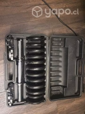 Maleta Mancuernas 15kg