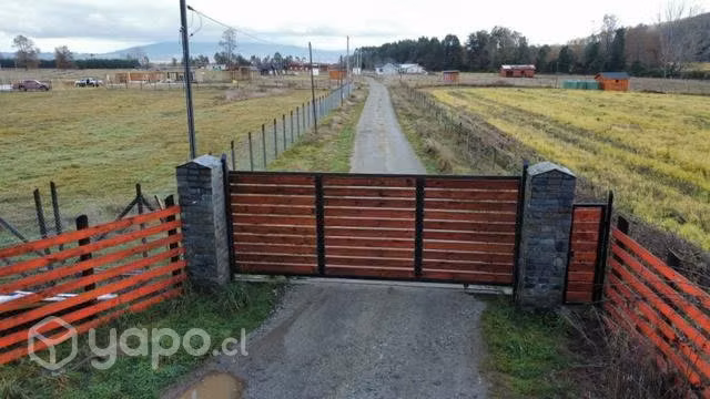 Parcela 5000 m2 con luz y agua en panguipulli