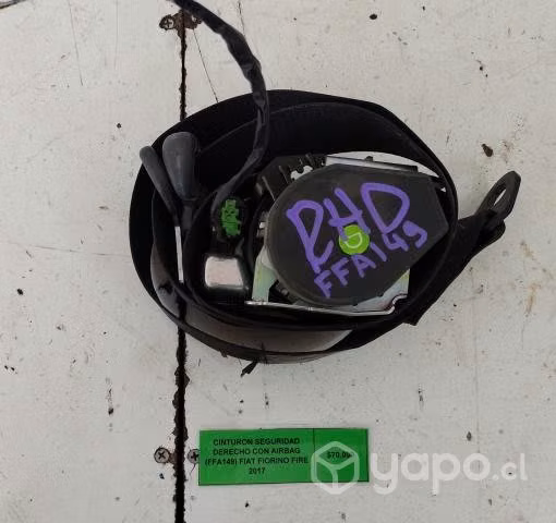 Cinturon Seguridad Derecho Con Airbag (FFA149) Fi