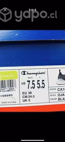 Zapatillas Champion nuevas