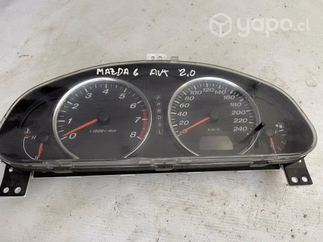 Sinóptico Mazda 6 2.0 2005 at