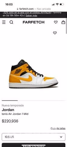 Jordan air one!! PRECIO CONVERSABLE!!! - Imagen 4