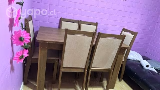 Comedor 6 sillas como nuevo - Imagen 2